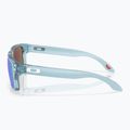 Dětské sluneční brýle Oakley Holbrook XXS transparentní stonewash/prism sapphire 3