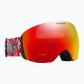 Lyžařské brýle Oakley Flight Deck L Red Eddie/Prizm Snow Torch Iridium