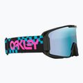 Lyžařské brýle Oakley Line Miner L Chex Black/Prizm Snow Sapphire Iridium 5