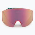 Lyžařské brýle Oakley Fall Line M Pacific Chex/Prizm Snow Rose Gold Iridium 2