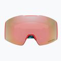 Lyžařské brýle Oakley Fall Line M Pacific Chex/Prizm Snow Rose Gold Iridium 2