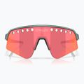 Sluneční brýle Oakley Sutro Lite Sweep matná stříbrná/modrá colorshift/prizm trail torch 2