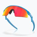 Sluneční brýle dziecięce Oakley Resistor Sweep polished sky blue/prizm ruby 4