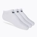 Nike Everyday Lightweight No Show 3pak tréninkové ponožky bílé SX7678-100