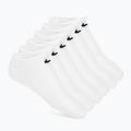 Ponožky Nike Everyday Lightweight No Show 6 párů white/black