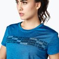 Dámské tréninkové tričko STRONG ID Crop Knit Tee modré Z1T02350 4