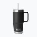 Termohrnek YETI Rambler Straw 739 ml black