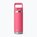 Termo láhev YETI Rambler C Straw 532 ml tropical pink