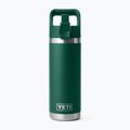 Termo láhev YETI Rambler C Straw 532 ml black forest green 3