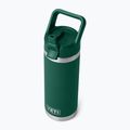 Termo láhev YETI Rambler C Straw 532 ml black forest green 5