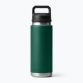 Termoska YETI Rambler Chug 760 ml black forest green 2