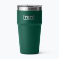 Termoska YETI Rambler Stackable 591 ml black forest green