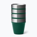 Turistické kalíšky YETI Shot 48 ml 4 pcs. black forest green 3
