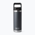 Termo láhev YETI Rambler C Straw 532 ml charcoal
