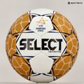 SELECT Ultimate LM v23 EHF Official bílá/zlatá házená velikost 3 5