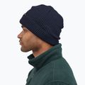 Zimní čepice Patagonia Fishermans Rolled Beanie navy blue 4