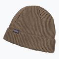 Zimní čepice Patagonia Fishermans Rolled Beanie ash tan