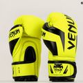 Dětské boxerské rukavice Venum Elite Boxing neo yellow 7
