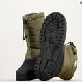 Oteplené holínky  Delphin SnowTex zeleno/černé 14