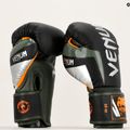 Boxerské rukavice  Venum Elite black/silver/kaki 6