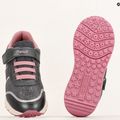 Dětské boty Geox Fastics grey/old rose 15