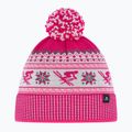 Zimní čepice Eisbar Retroski Pompon pitti pink