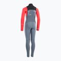 Dětský plavecký neopren ION Capture 5/4 Front Zip steel blue/red 2