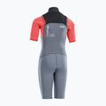 Dětský surfařský neopren ION Capture 2/2 Shorty Back Zip Jr steel blue/red 2