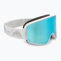 Lyžařské brýle Red Bull SPECT Rush white/ice blue snow/smoke with blue mirror