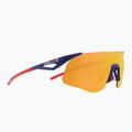 Sluneční brýle Red Bull SPECT Mark blue/brown with red orange mirror