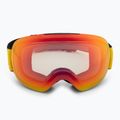 Lyžařské brýle Red Bull Spect Bent Photo matt black/brown with red chrome x 2