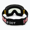 Lyžařské brýle Red Bull Spect Bent Photo matt black/brown with red chrome x 3