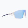 Sluneční brýle Red Bull SPECT Daft white/smoke with blue mirror