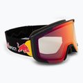 Lyžařské brýle Red Bull SPECT Jibb Photo matt black/brown with red chrome x