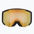 Lyžařské brýle Red Bull SPECT Jibb Photo matte black/brown with gold chrome x 9