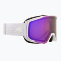 Brýle Red Bull SPECT Jibb matt white/orange with purple mirror