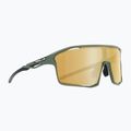 Sluneční brýle Red Bull SPECT Rumble matt olive/ brown with gold mirror