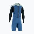 Pánský plavecký neopren ION Element 2/2 Shorty Back Zip Cascade Blue 3