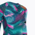 Dámský plavecký neopren ION Amaze Hot Shorty 1.5 Front Zip tropical palm glitch 3