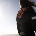 Dámská ochranná vesta ION Ivy Front Zip tiger coral 8