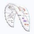 Kitesurfingový drak Duotone Evo SLS Concept Blue undyed
