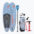 Nafukovací paddleboard sada DUOTONE iSUP Flow Air SLS 10'8 2026 cyan blue