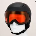 Dámská lyžařská helma Giro Aria Spherical matte black/vivid cooper 9