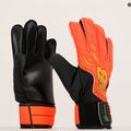Dětské brankářské rukavice New Balance Forca Replica Junior orange/black 5