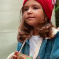 Dětská zimní čepice KID STORY Merino sweet heart 8