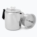 Cestovní kávovar GSI Outdoors Glacier Stainless 6 Cup Perc W/Silicone Handle polished