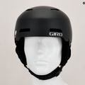 Lyžařská helma Giro Ledge FS matte black 8