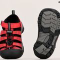 Dětské sandály KEEN Newport H2 ribbon red/gargoyle 8