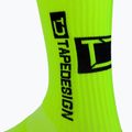 Protiskluzové fotbalové štulpny Tapedesign žluté 4