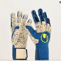 Uhlsport Hyperact Supergrip+ Reflex brankářské rukavice modré 101123001 7
